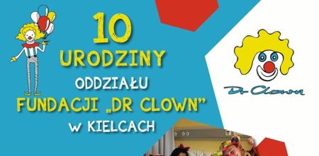 Jubileusz Fundacji Dr Clown w Kielcach