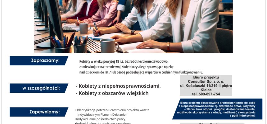 Zaproszenie do udziału w projekcie “Kobieta siłą!”