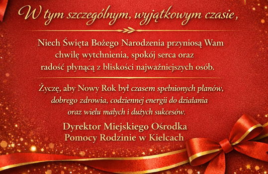 Życzenia świąteczne